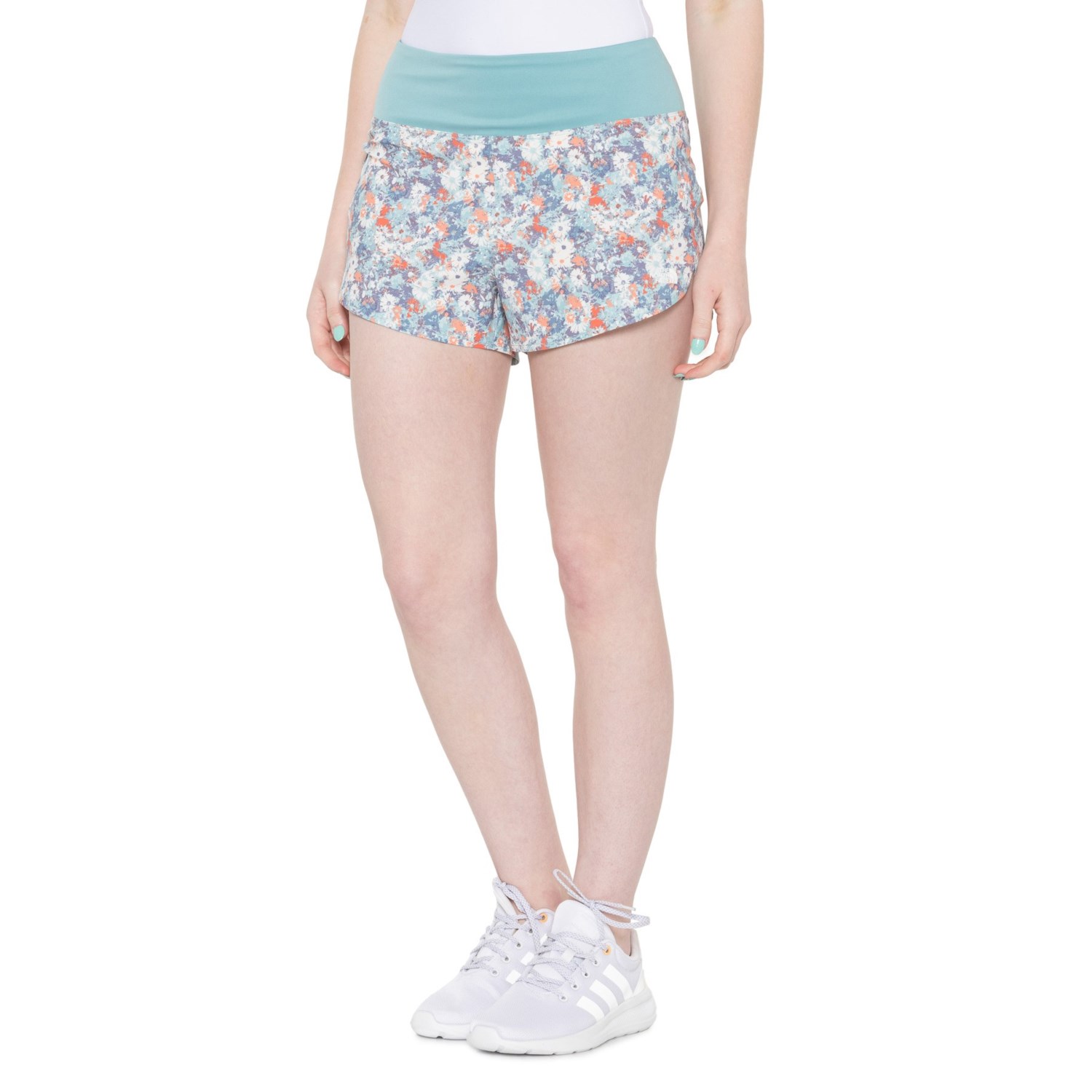 () m[XtFCX A[N V[c - 3tB[g The North Face Arque Shorts - 3h Reef Waters Wild Daisy Print