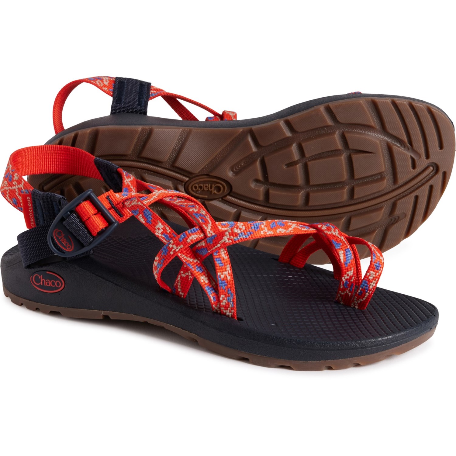 (取寄) チャコ レディース クラウド スポーツ サンダル Chaco women ZX2 Cloud Sport Sandals (For Women) Botanic Spicy Orange