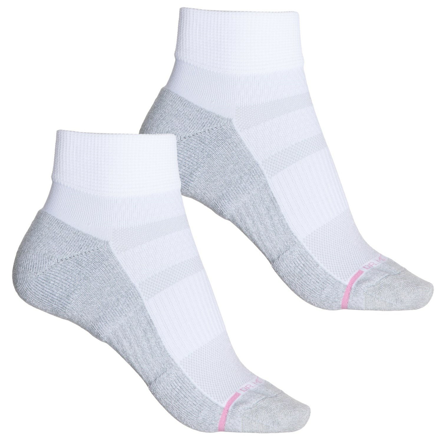 (取寄) DRモーション レディース ベーシック ソリッド コンプレッション ソックス DR MOTION women Basic Solid Compression Socks (For Women) White