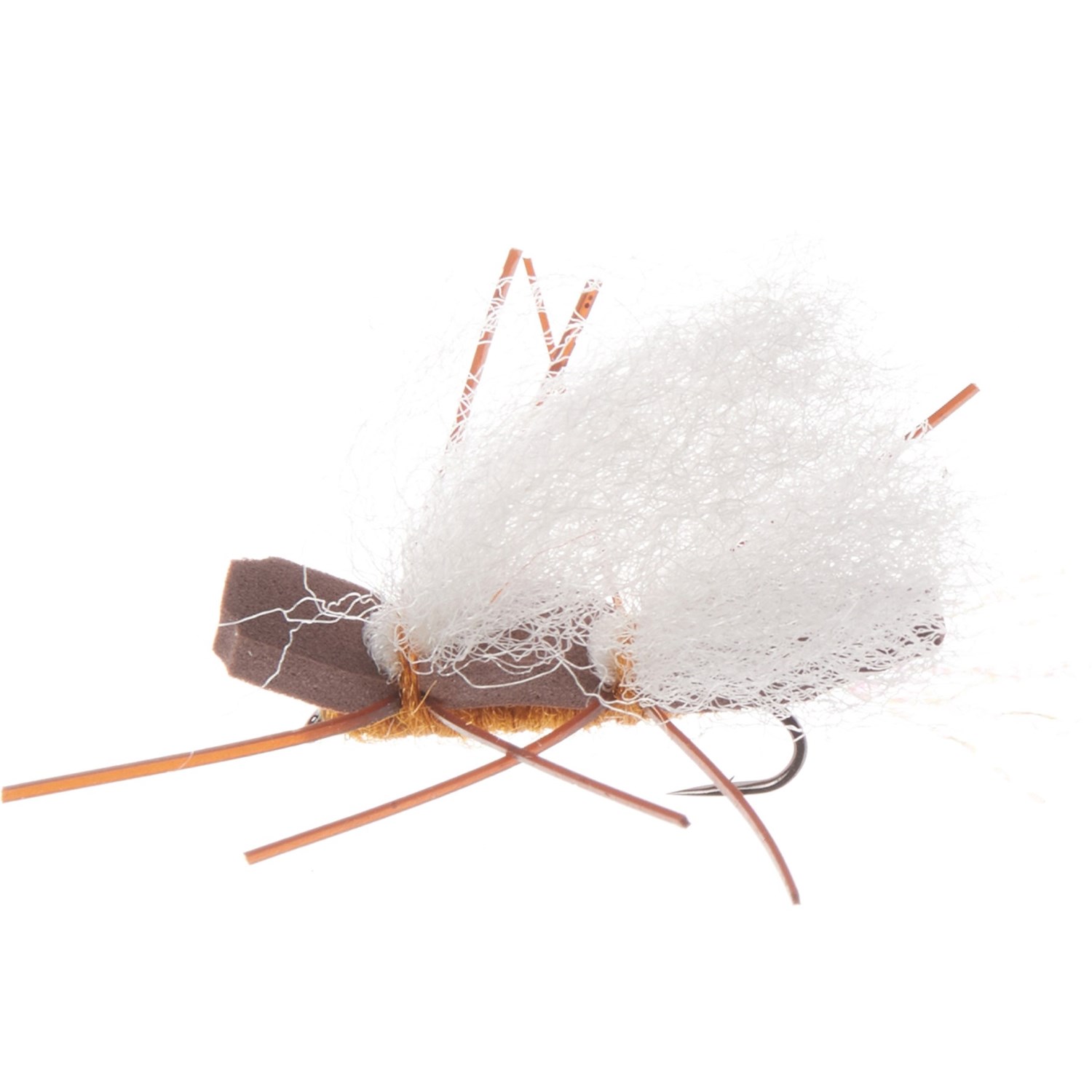 () 󥿥ʥե饤ѥˡ ӡ Υ֥ ɥ饤 ե饤 -  Montana Fly Company Chubby Chernobyl Dry Fly - Dozen Brown/Gold