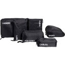 () gx I[KiU[ obO Zbg - 5-s[X W+W Travel Organizer Bag Set - 5-Piece Black