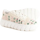 (取寄) フリーピープル レディース キャッチ ミー イフ ユー Can クローシェ スニーカー Free People women Catch Me If You Can Crochet Sneakers (For Women) White Mirror Combo