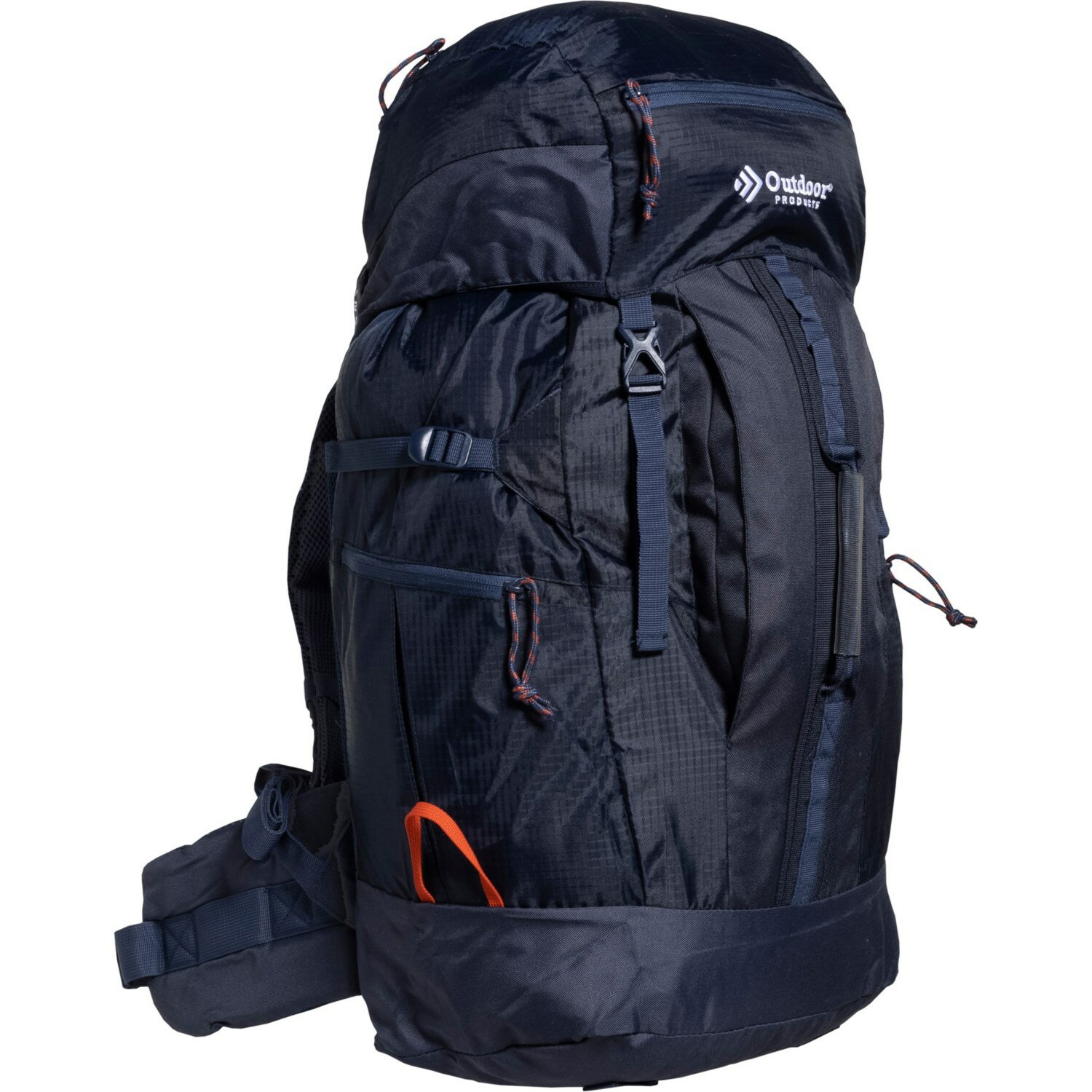 (取寄) アウトドアプロダクツ マンモス エル バックパック - インターナル フレーム, ネイビー Outdoor Products Mammoth 47.5 L Backpack - Internal Frame, Navy Navy