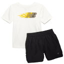 () j[oX g {[CY T-Vc Ah V[c Zbg - V[g X[u New Balance Little Boys T-Shirt and Shorts Set - Short Sleeve Sea Salt