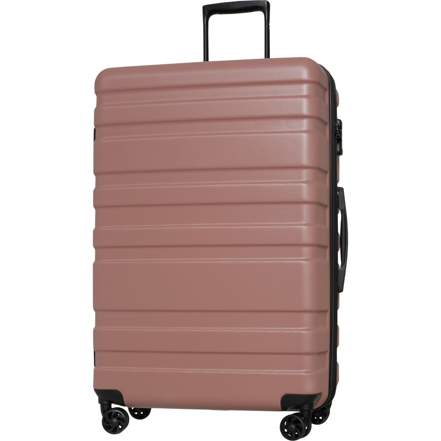 (取寄) カルパック 28インチ ボイジャー スピナー スーツケース - ハードサイド, エクスパンダブル, ピンク ルージュ CalPak 28” Voyagr Spinner Suitcase - Hardside, Expandable, Pink Rouge Pink Rouge