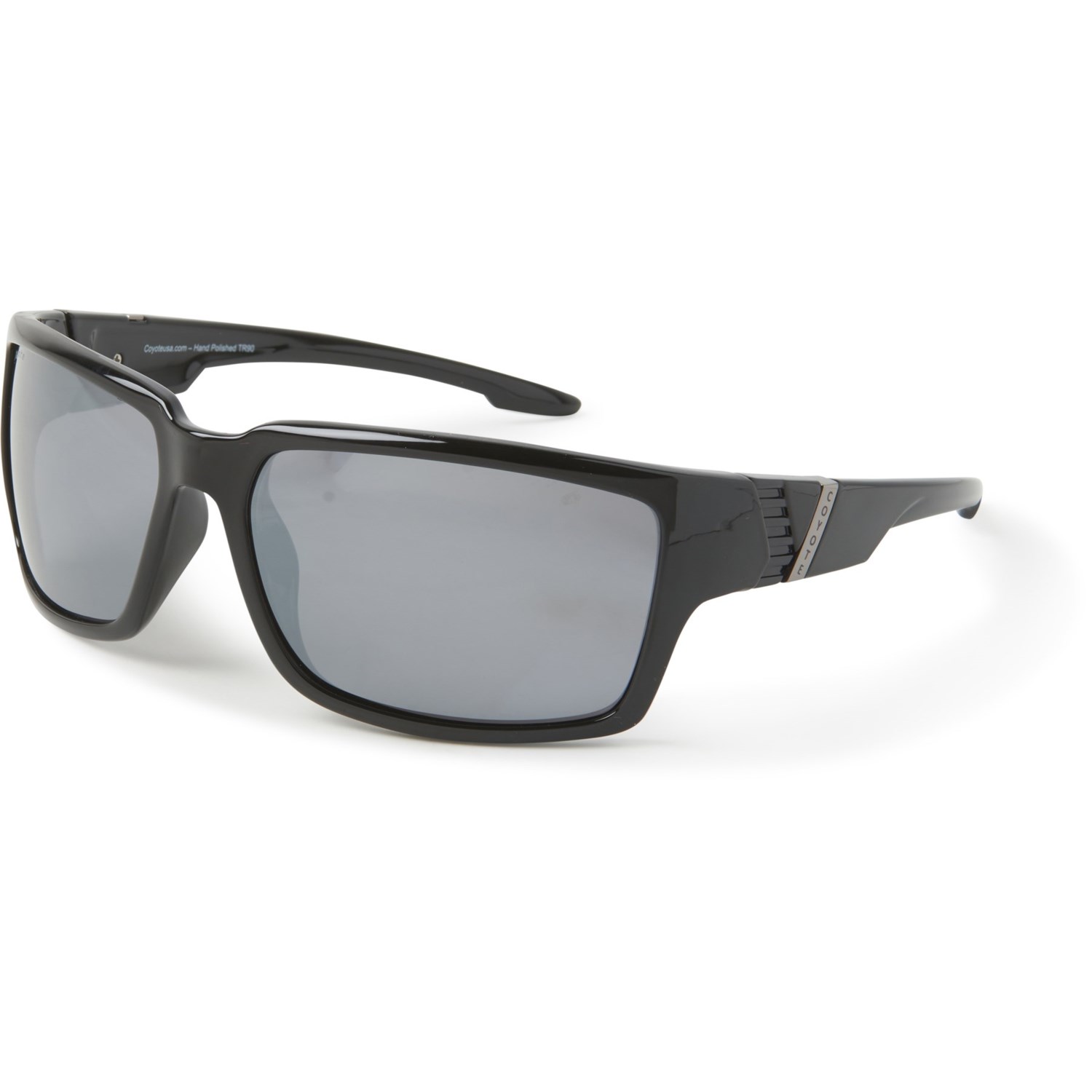 () R[eACEFA Y RrA TOX Coyote Eyewear men Cobia Sunglasses (For Men) Blk/Sil Mir