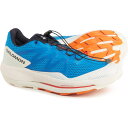 () T Y pT[ gC jO V[Y Salomon men Pulsar Trail Running Shoes (For Men) Indigo Bunting/Vanilla Ice/Vibrant Orange