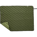 () ptB[ LsO uPbg - OCEAS Puffy Camping Blanket - 72x56h Green