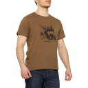 () GfB[oEA[ X[obN Lv OtBbN T-Vc - V[g X[u Eddie Bauer Throwback Camp Graphic T-Shirt - Short Sleeve Hazelnut