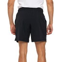 (取寄) アシックス リップストップ ランニング ショーツ - 7インチ ビルト-イン ブリーフ ASICS Ripstop Running Shorts - 7”, Built-In Briefs Black 2