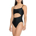 () ChEF ZJh EF[u JbgAEg s[X XCX[c MADEWELL Second Wave Cutout One-Piece Swimsuit True Black