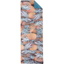 () EX pCibv p_CX GR K ^I - 24x68C` LEUS Pineapple Paradise Eco Yoga Towel - 24x68h Yellow