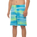 (取寄) アンダーアーマー ビーム ストライプ ボレー ショーツ Under Armour Beam Stripe Volley Shorts Fresco Blue Stripe/Hvy/Reflective