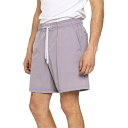 (取寄) 90ディグリーバイリフレックス ランドン ショーツ - 7インチ 90 Degree by Reflex Landon Warpstream Microtek Shorts - 7” Minimal Gray