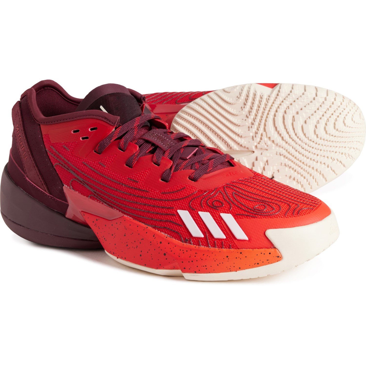 () AfB_X Y h CV[ 4 oXPbg{[ V[Y adidas men D.O.N. Issue 4 Basketball Shoes (For Men) Better Scarlet