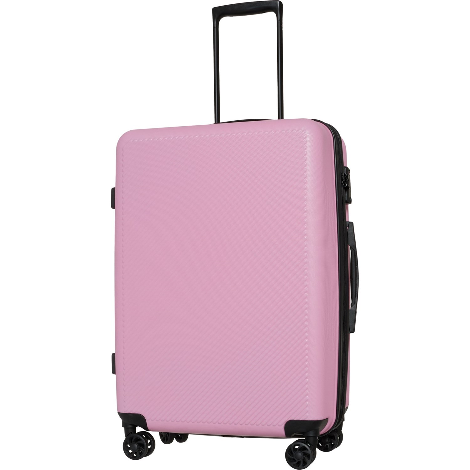 (取寄) カルパック 24インチ モールデン スピナー スーツケース - ハードサイド, エクスパンダブル, フラミンゴ CalPak 24” Malden Spinner Suitcase - Hardside, Expandable, Flamingo Flamingo