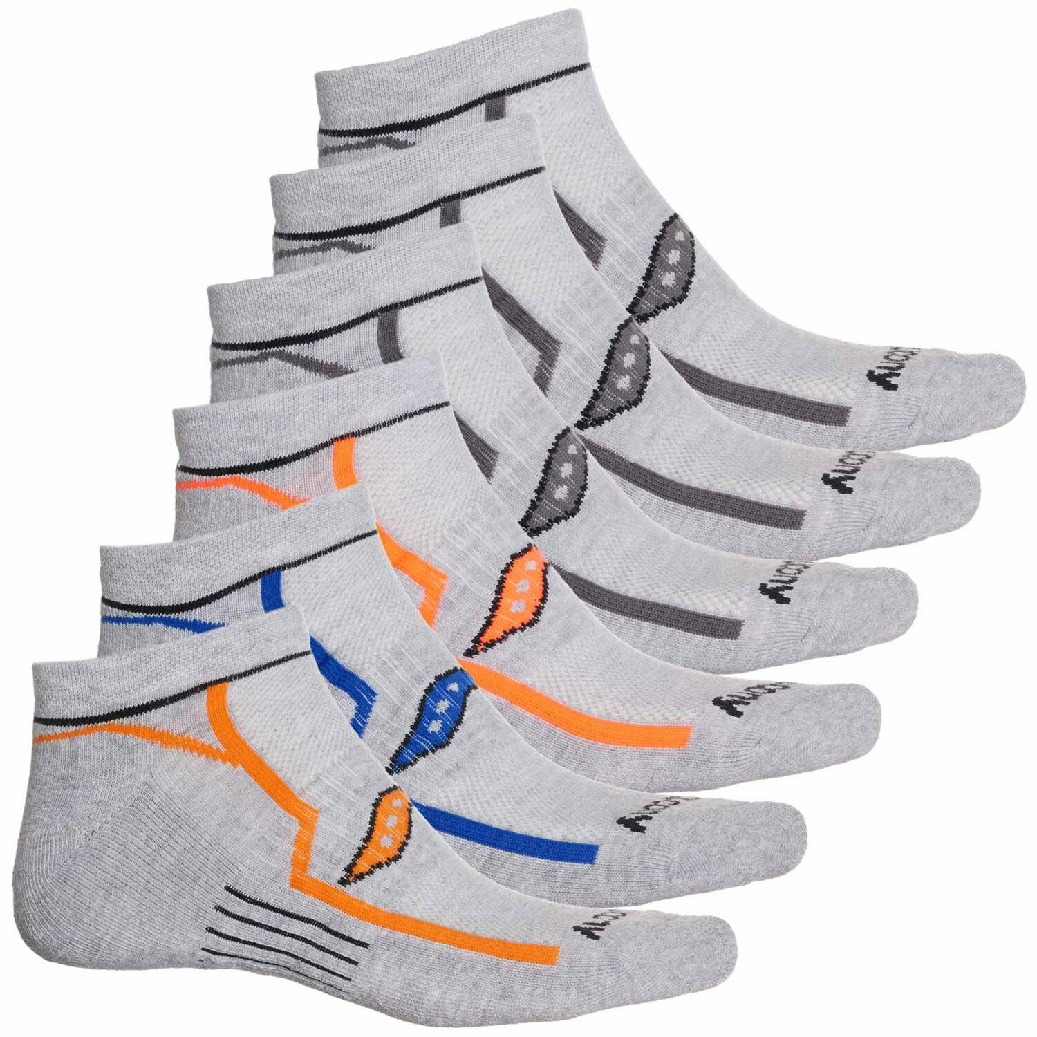 () åˡ  ܥ Ρ硼 å Saucony men Bolt No-Show Socks (For Men)...