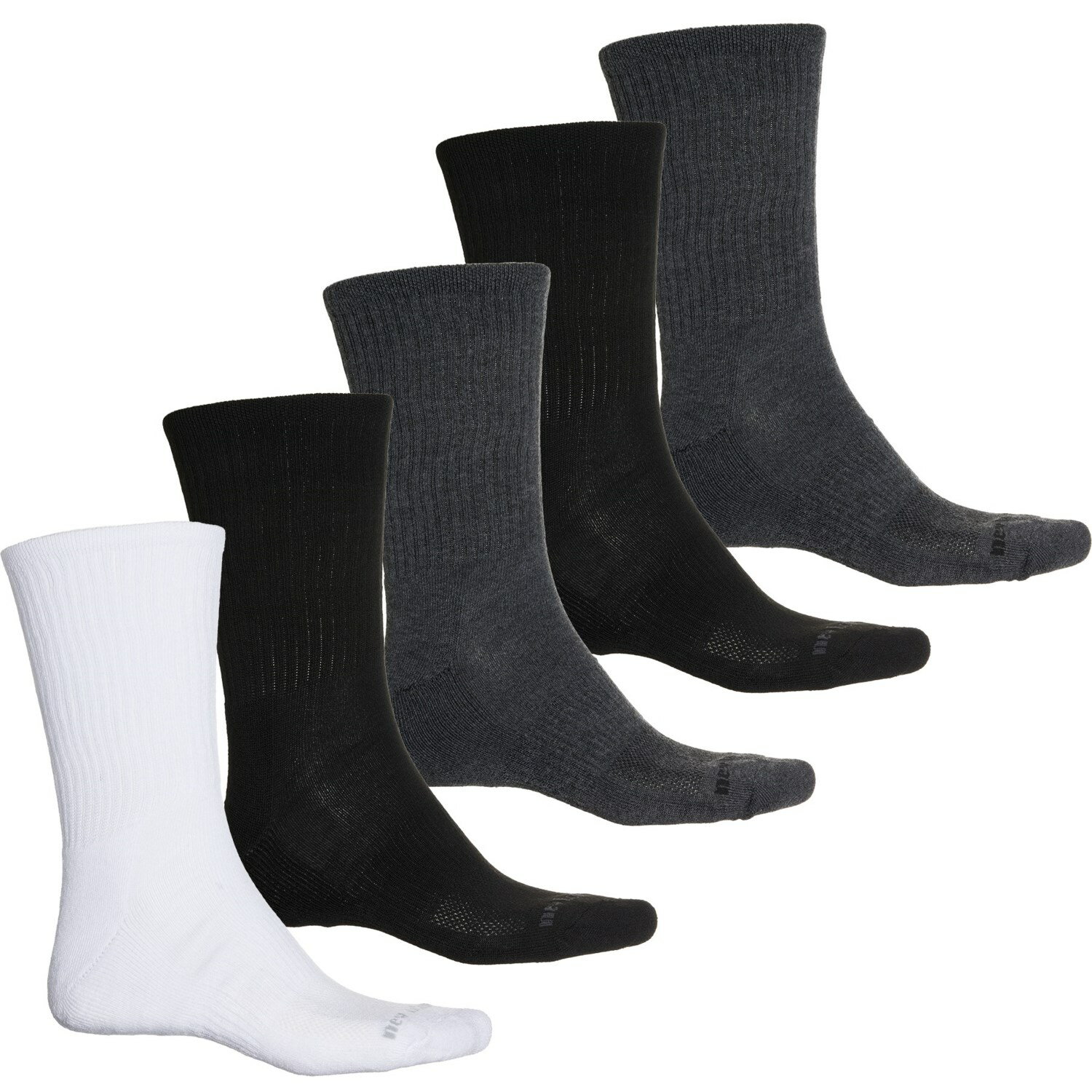 (取寄) ニューバランス メンズ ハイ-パフォーマンス クッション ソックス New Balance men High-Performance Cushion Socks (For Men) White/Grey/Black