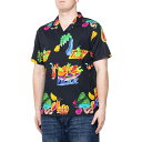 () A[NoCo S] ^q` g[g Vc - V[g X[u Roark Revival Gonzo Tahiti Treat Shirt - Short Sleeve Black