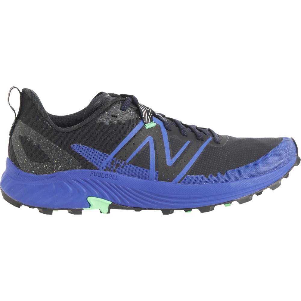 (取寄) ニューバランス メンズ フューエルセル サミット アンノウン V3 トレイル ランニング シューズ New Balance men FuelCell Summit Unknown v3 Trail Running Shoes (For Men) Blue / Black 3