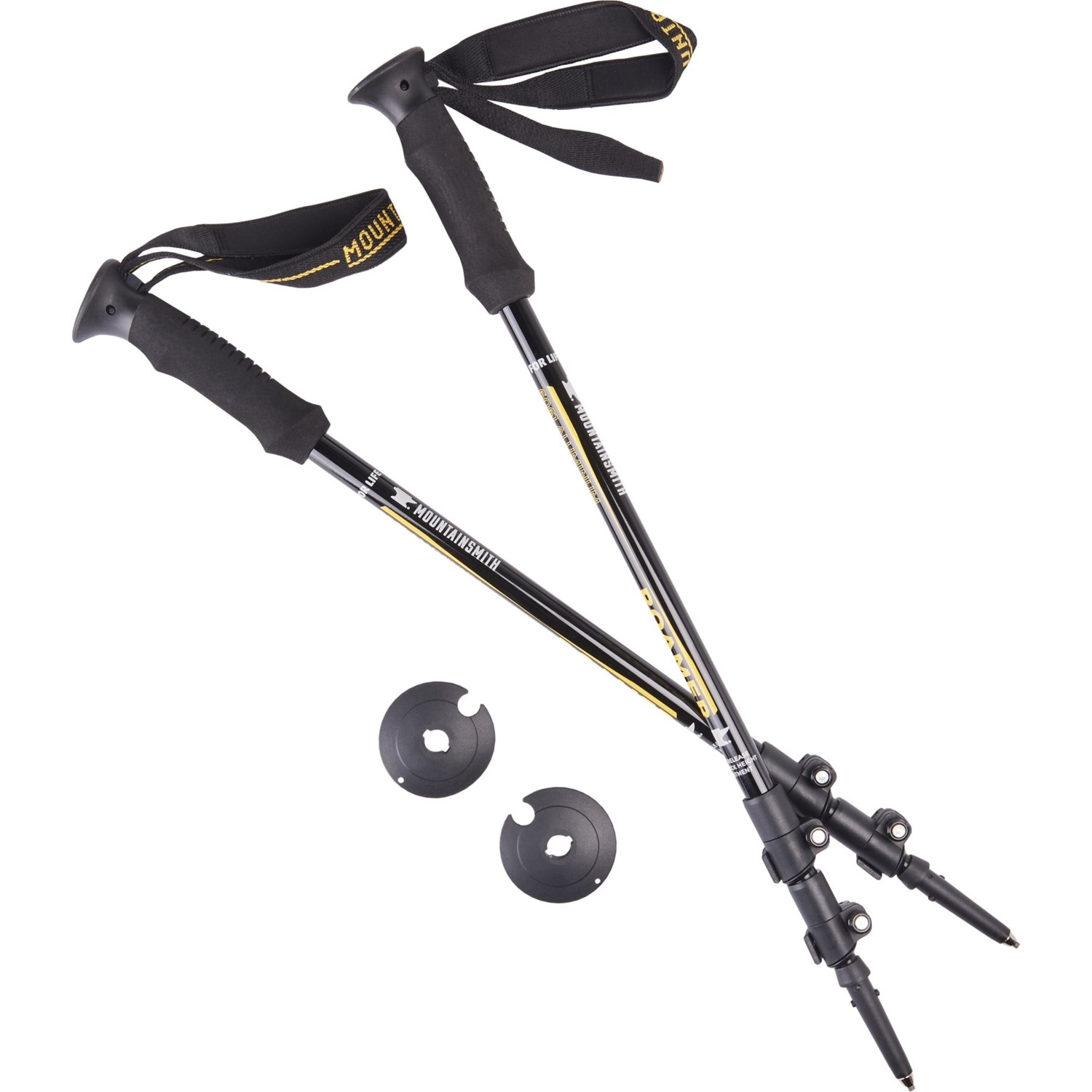 (取寄) マウンテンスミス ローマー トレッキング ポールズ - ペア Mountainsmith Roamer Trekking Poles - Pair Black