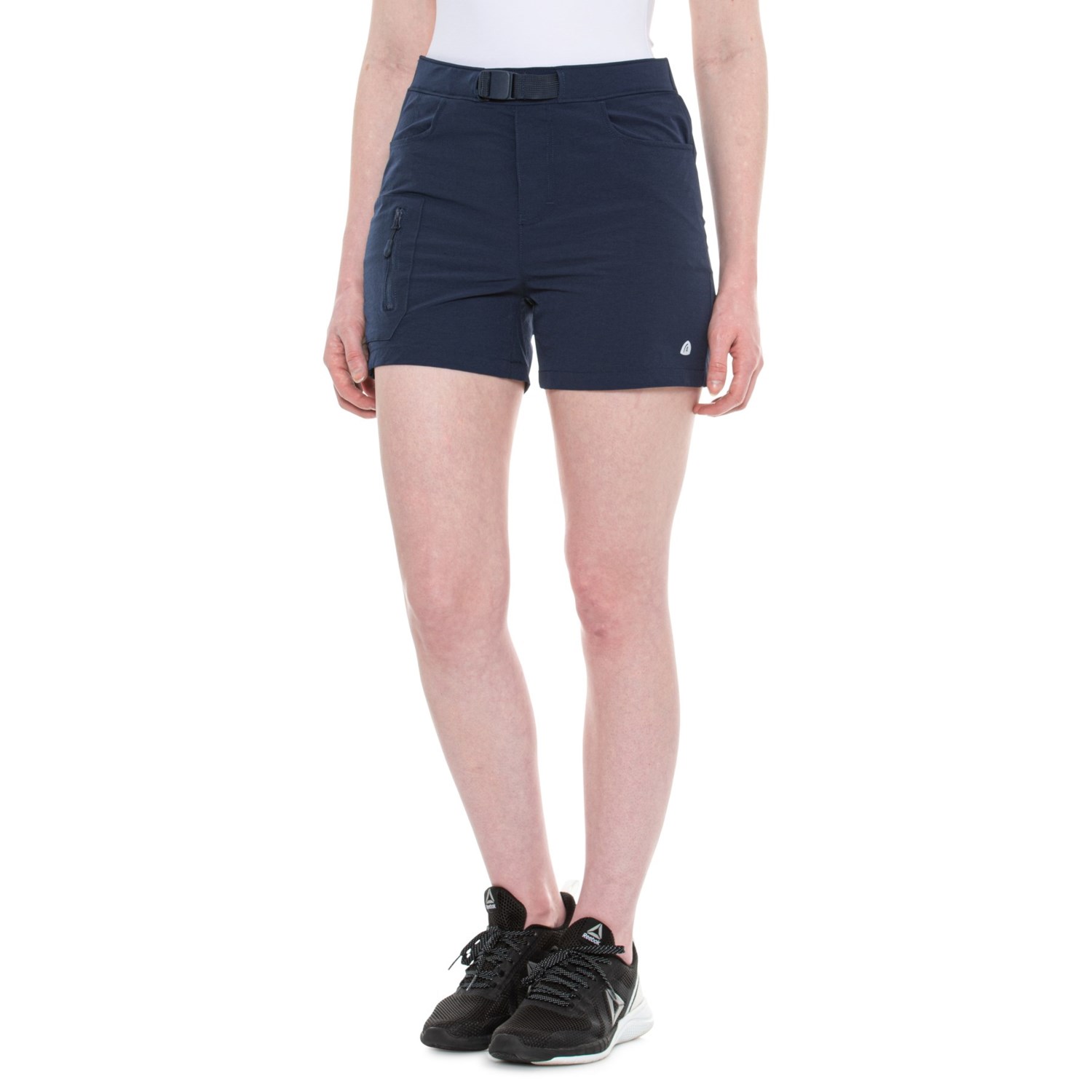 () VGfUCY xebh V[c Sierra Designs Belted Shorts Navy