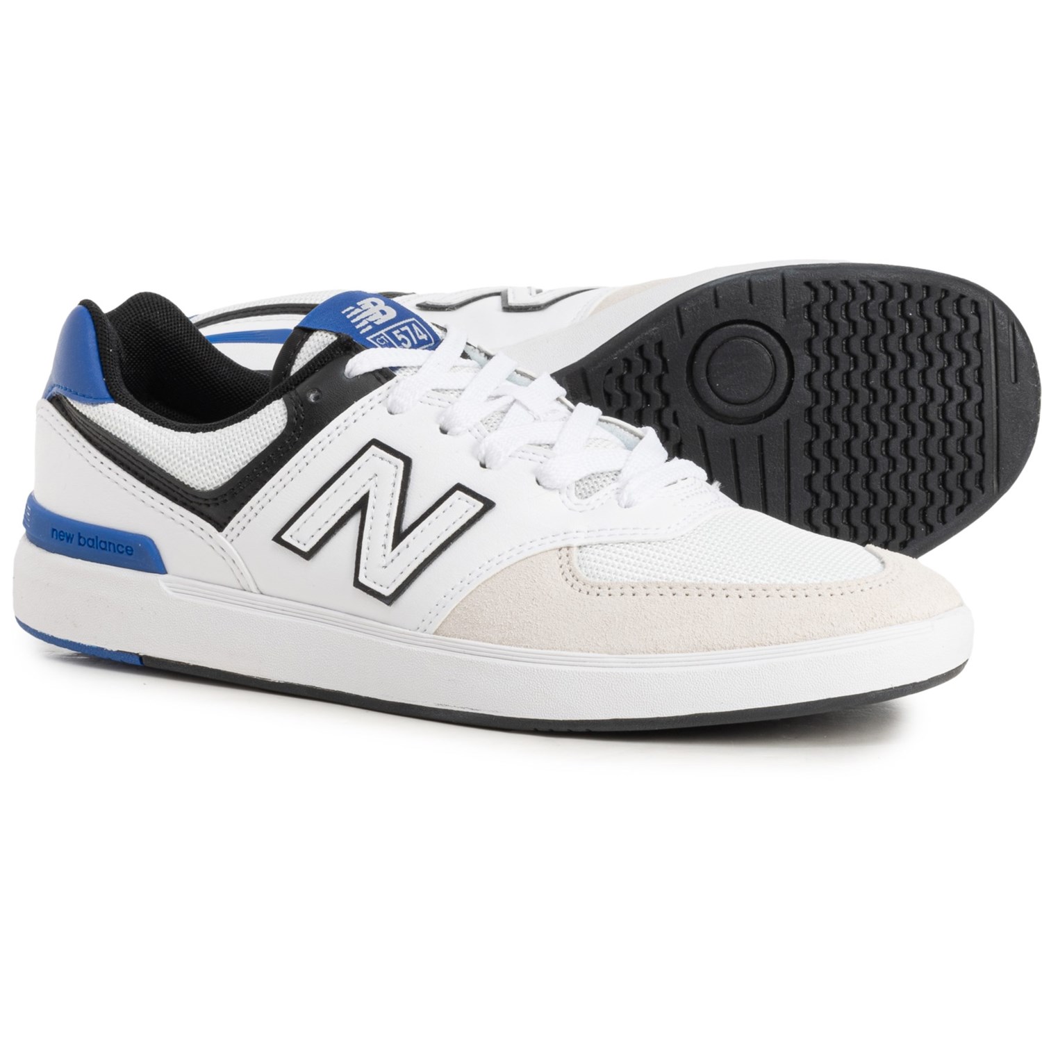 () j[oX Y 574 Xj[J[ New Balance men 574 Sneakers (For Men) White (100)