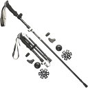 () LOLv gbLO |[Y - yA KingCamp Wildbeast Trekking Poles - Pair Black