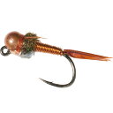 () 󥿥ʥե饤ѥˡ  ݥ Хå åѡ ˥ ե饤 -  Montana Fly Company Jig Epoxy Back Copper Nymph Fly - Dozen Copper