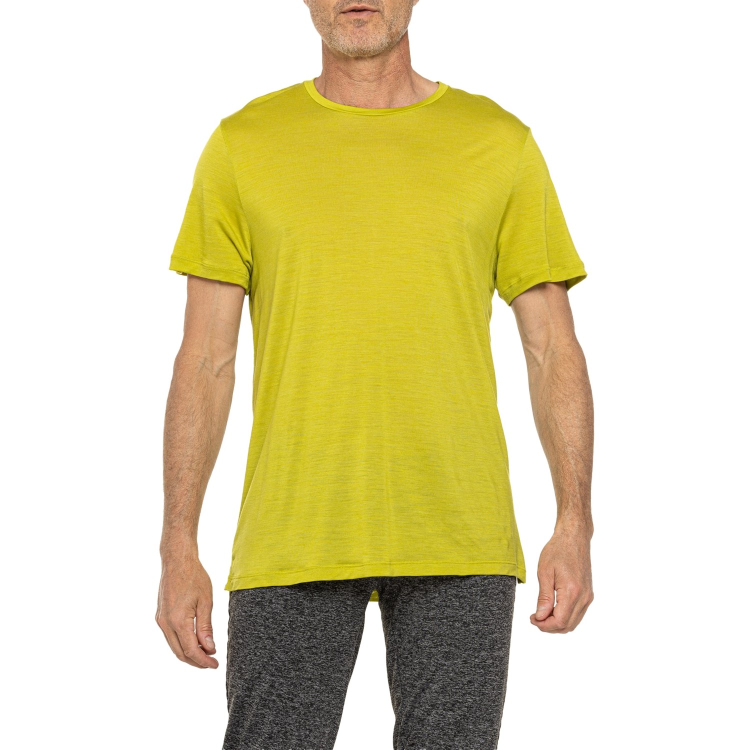 取寄 アイスブレイカー スフィア リ T-シャツ - メリノ ウール ショート スリーブ Icebreaker Sphere II T-Shirt - Merino Wool Short Sleeve Bio Lime