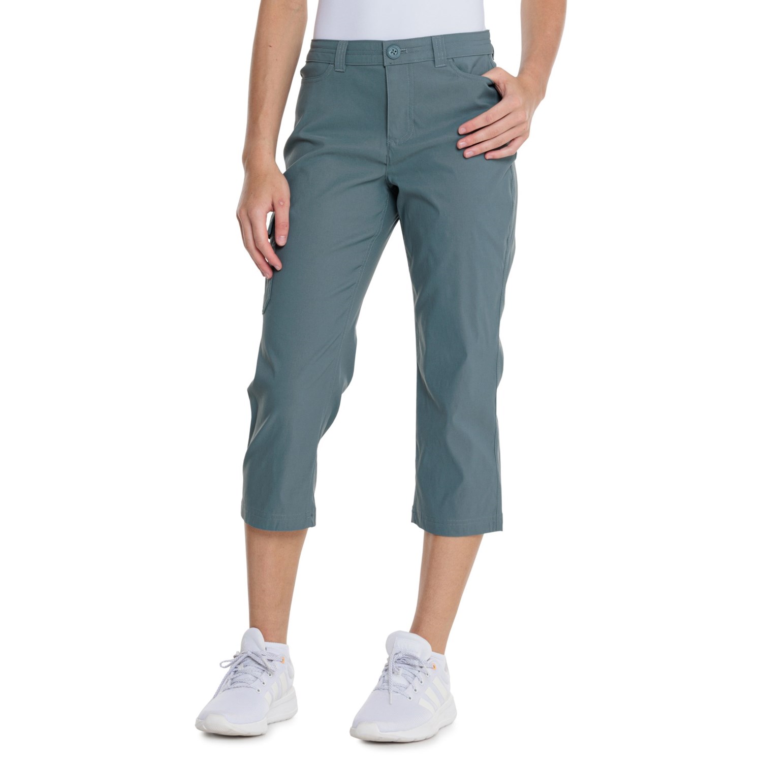 () GfB[oEA[ ebN Jv - Upf 50+ Eddie Bauer Tech Capris - UPF 50+ Graphite