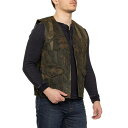 バーク (取寄) フィルソン ラギッド ツイル クルーザー ベスト - スナップ フロント Filson Rugged Twill Cruiser Vest - Snap Front Maple Bark