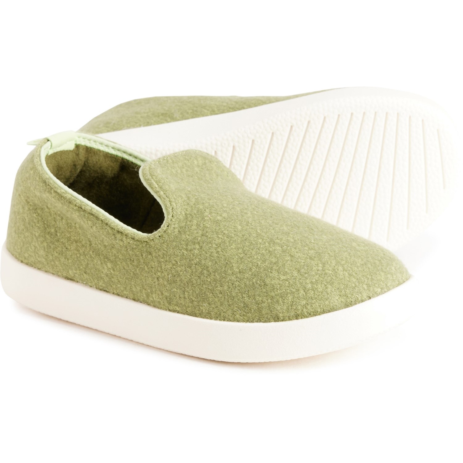 (取寄) オールバーズ キッズ スモールバーズ ウール ラウンジャー シューズ - メリノ ウール, スリッポン Allbirds Boys and Girls Smallbirds Wool Lounger Shoes - Merino Wool, Slip-Ons Calm Cargo