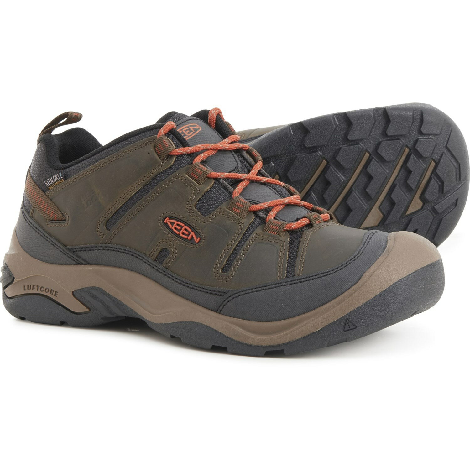 (取寄) キーン メンズ サーカディア ハイキング シューズ Keen men Circadia Hiking Shoes (For Men) Black Olive/Potters Clay