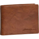 (取寄) エディーバウアー メンズ アンティーク レザー バイフォールド ウォレット Eddie Bauer men Antique Leather Bifold Wallet (For Men) Tan