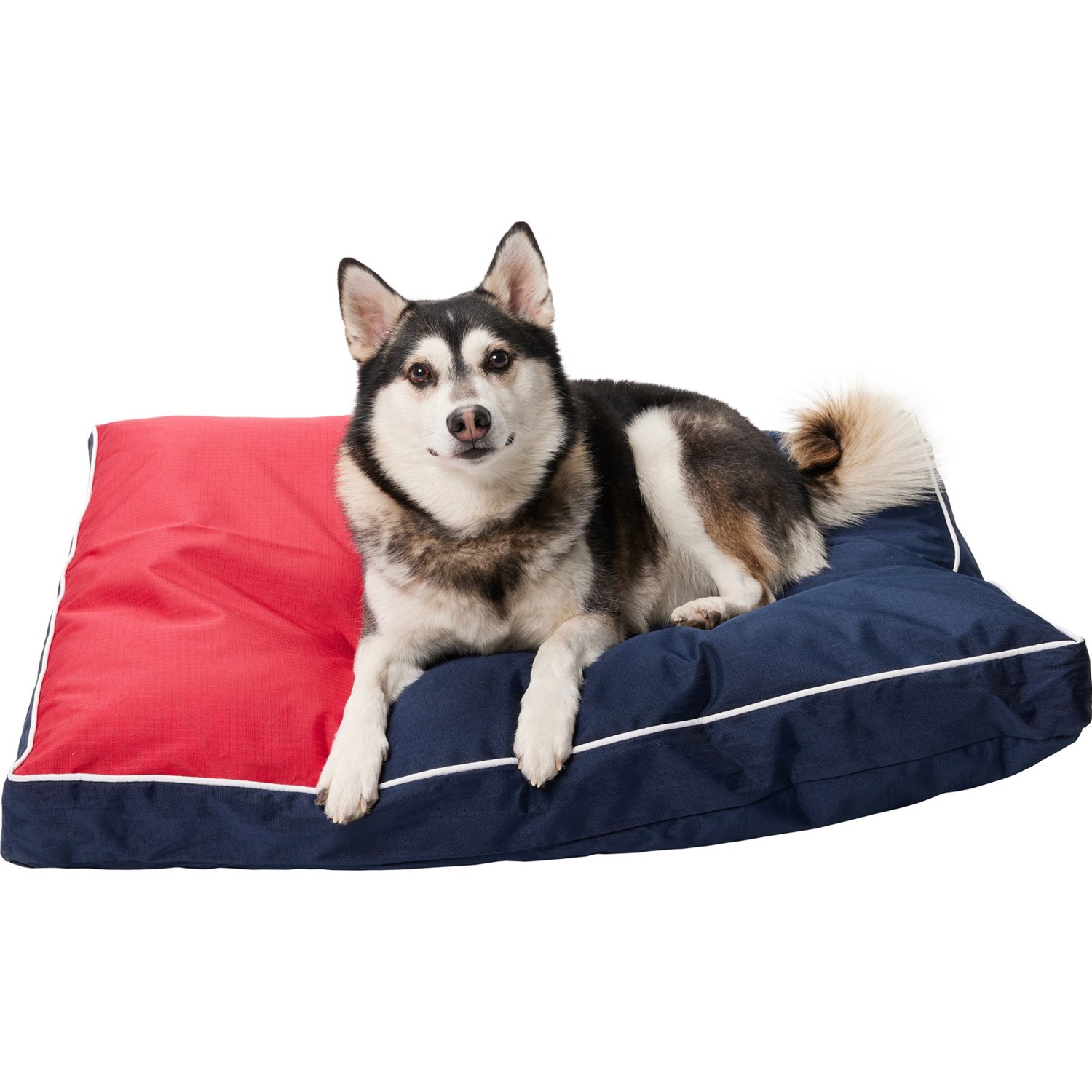 取寄 サータ パーフェクト スリーパー インドア-アウトドア ラージ ドッグ ベッド - 27x36” Serta Perfect Sleeper Indoor-Outdoor Large Dog Bed - 27x36” Red/White/Blue