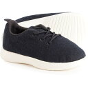 (取寄) オールバーズ ボーイズ アンド ガールズ スモールバーズ ウール ランナー スニーカー - メリノ ウール Allbirds Boys and Girls Smallbirds Wool Runner Sneakers - Merino Wool Natural Black