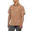 (取寄) エディーバウアー ウォーカーズ ウーブン シャツ - ショート スリーブ Eddie Bauer Walkers Woven Shirt - Short Sleeve Toasted Coconut Palms Print