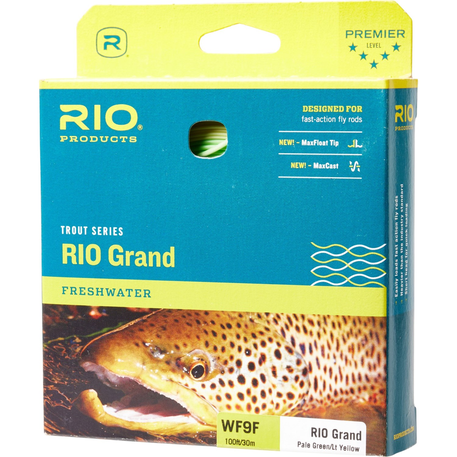 (取寄) リオプロダクツ リオ グランド フレッシュウォーター フライ ライン - WF9F Rio Products RIO Grand Freshwater Fly Line - WF9F Green/Light Yellow