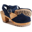 (取寄) ミア レディース メイド イン ヨーロッパ アバ メアリー ジーン スウィーディッシュ クロッグス MIA women Made in Europe Abba Mary Jane Swedish Clogs (For Women) Navy