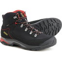 () A] Y Ch C [bp t@R GV SA-ebNX nCLO u[c Asolo men Made in Europe Falcon GV Gore-Tex Hiking Boots (For Men) Black/Red