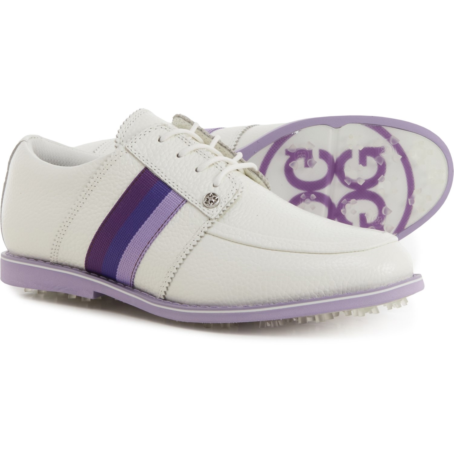 (取寄) G/フォア レディース ギャリバン ゴルフ シューズ G/FORE women Gallivanter Golf Shoes (For Women) Snow/Amethyst