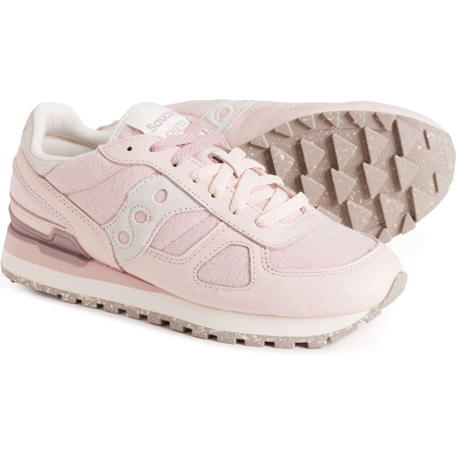 () åˡ ǥ եå ˥ 塼 Saucony women Fashion Running Shoes (For Women) Peach/White