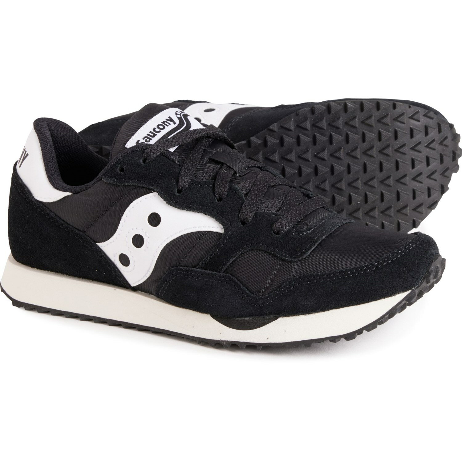 (取寄) サッカニー レディース DXN トレーナー ビンテージ スニーカー Saucony women DXN Trainer Vintage Sneakers (For Women) Black/White