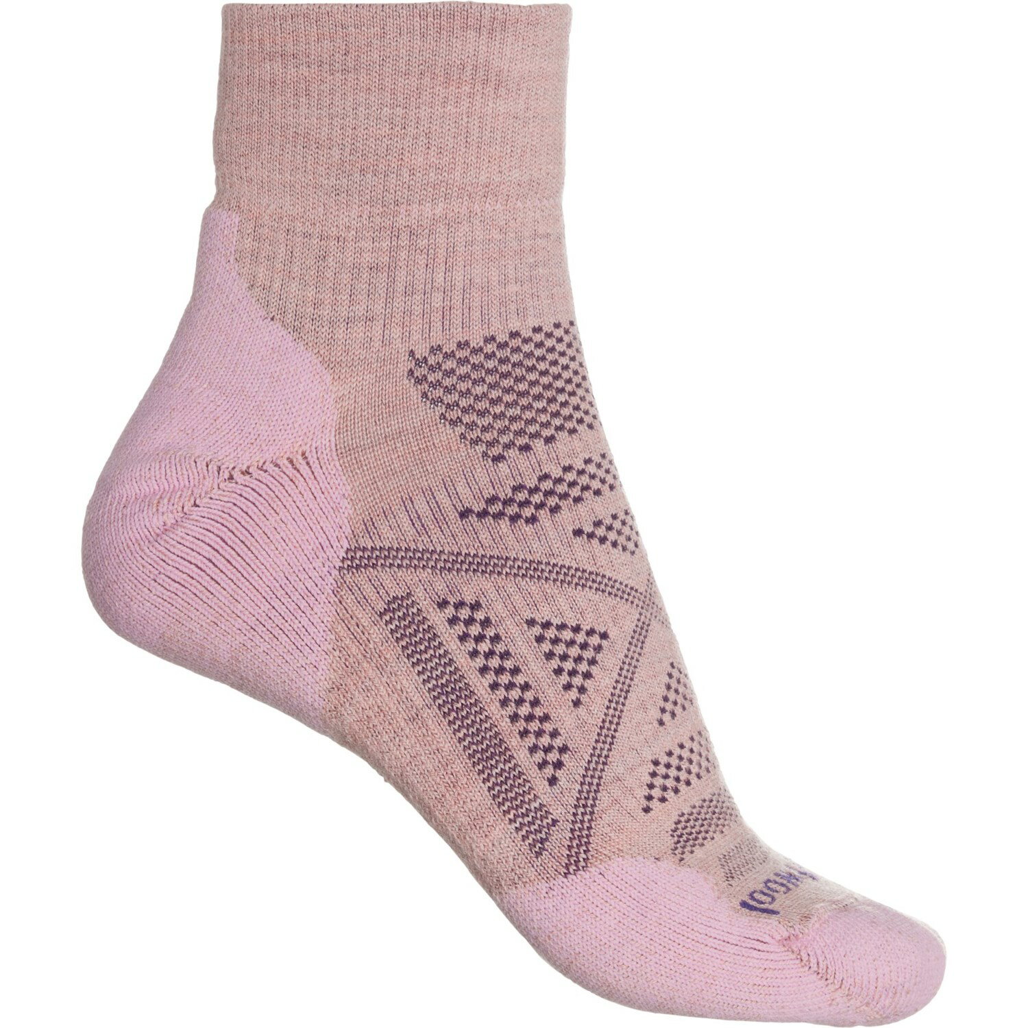 取寄 スマートウール レディース PhD アウトドア ライトウェイト ミニ ソックス SmartWool women PhD Outdoor Lightweight Mini Socks For Women Mineral Pink