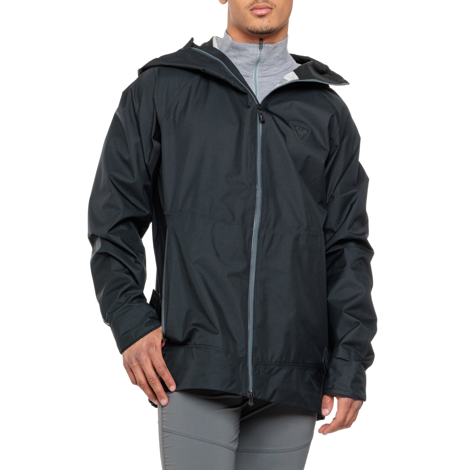 (取寄) ロシニョール Skpr ジャケット - ウォータープルーフ Rossignol SKPR Three-Layer Jacket - Waterproof Black