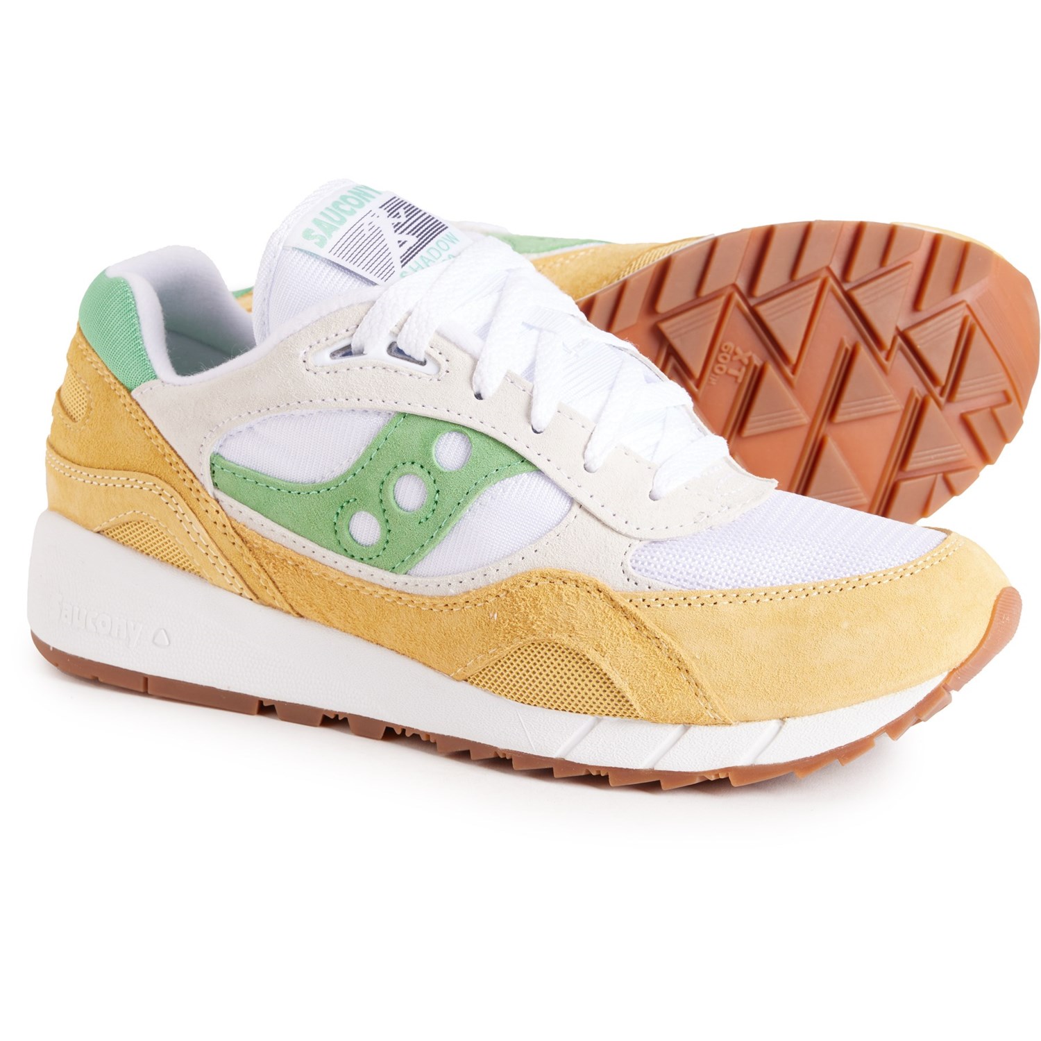 (取寄) サッカニー メンズ ファッション ランニング シューズ Saucony men Fashion Running Shoes (For Men) Wht/Ylw/Green