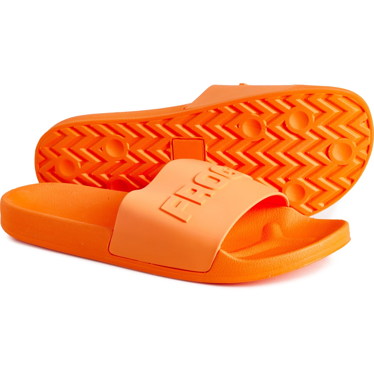 (取寄) フロッグトッグス メンズ スライド サンダル Frogg Toggs men Jacked Slide Sandals (For Men) Orange