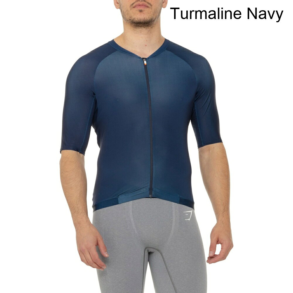 (取寄) POC メンズ ポック プリスティン サイクリング ジャージ - フル ジップ, ショート スリーブ POC men Pristine Cycling Jersey - Full Zip, Short Sleeve Turmaline Navy