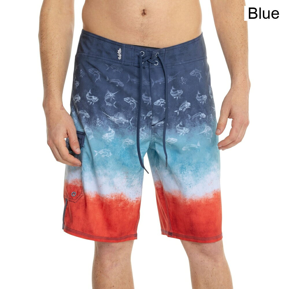 (取寄) ソルトライフ メンズ ソルト ライフ ボードショーツ SALT LIFE men Ameritude Boardshorts Blue